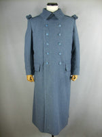 WW1 French Army M1915 Horizon Blue Double Breasted Greatcoat Bleu Horizon Pardessus