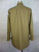 WWII German DAK M43 Tropical Service Shirt Green