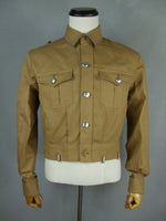 WWII German Elite SA Brown Cotton Shirt Tunic