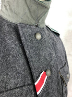 WWII German M36 EM Enlisted Wool Field Tunic Stone Grey