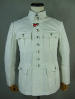 WWII German Wehrmacht WH White Rock Dress Tunic Jacket