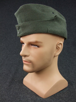 WWII German WH EM M42 Overseas Wool Side Cap