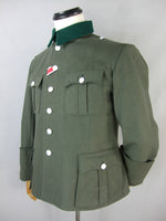 WWII World War 2 German M36 Officer Wool Field Tunic