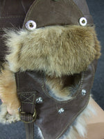 Casque de tankiste IJA de l'armée japonaise de la Seconde Guerre mondiale, hiver