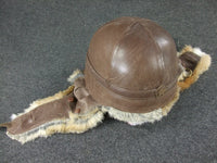 Casque de tankiste IJA de l'armée japonaise de la Seconde Guerre mondiale, hiver