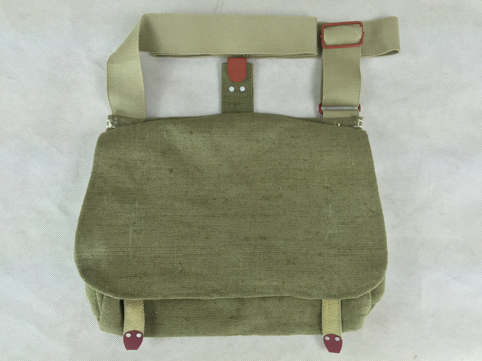WWII Imperial Japanese Navy Marine Bread Bag Linen Roughs