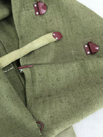 Sac à pain marin de la marine impériale japonaise de la Seconde Guerre mondiale, brut en lin