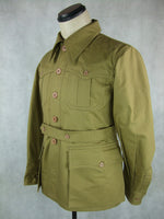 WWII Italian Tropical M40 Camiciotto Saharian Tunic Officer