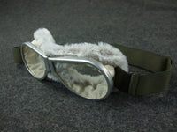 Lunettes d'hiver en fourrure de tanker de l'armée impériale japonaise du Japon de la Seconde Guerre mondiale