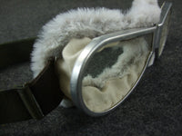 Lunettes d'hiver en fourrure de tanker de l'armée impériale japonaise du Japon de la Seconde Guerre mondiale