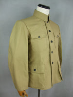 WW2 Chinese KMT Soldier Field Enlisted Jacket Tunic Sand Khaki