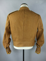 WW2 British P37 Battledress Jacket Tunic Overalls Blouses Denim Brown