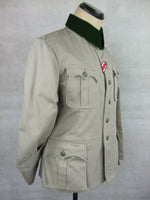 WWII German Sudfront Officer M36 Field Tunic Jacket