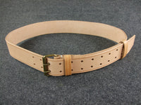 Ceinture d'équipement en cuir marron, WW1 WW2 France français M1903 M1914 M1915