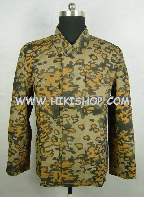 German Elite M44 Dot Peas Tunic - WW2 Repro All Sizes Camouflage Uniform Shirt e