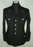 WWII German Elite M32 Officer NCO Black Wool Tunic Jacket