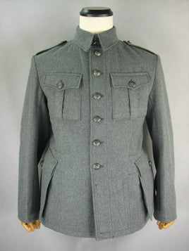 WW2 World War 2 Finnish M36 Sarkatakki Wool Field Tunic Light Grey