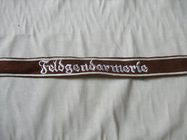 Garage Sale WW2 German Cuff Title DAK Feldgendarmerie