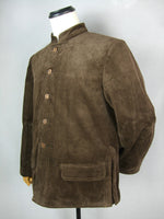 WW1 French Infantry Artillery Worker Enlisted Vareuse Corduroy Casual Tunic