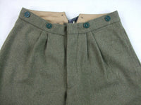 WW1 Italy 1909 Light Grey Green Wool Pants Pantalone Breeches