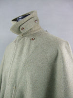 WW1 Italy Italian Light Grey Green Wool Model 1909 Cape For Foot Troops With Hood