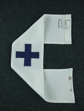 WW2 Finnish Blue Cross Veterinary Service Armband Brassard