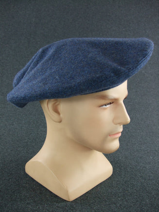 WW1 French Chasseurs Alpins M1915 Bluish Iron grey Wool Beret ww1-french-chasseurs-alpins-m1915-bluish-iron-grey-wool-beret