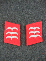 WW2 German Luftwaffe Flak Artillery Collar Tabs Pair