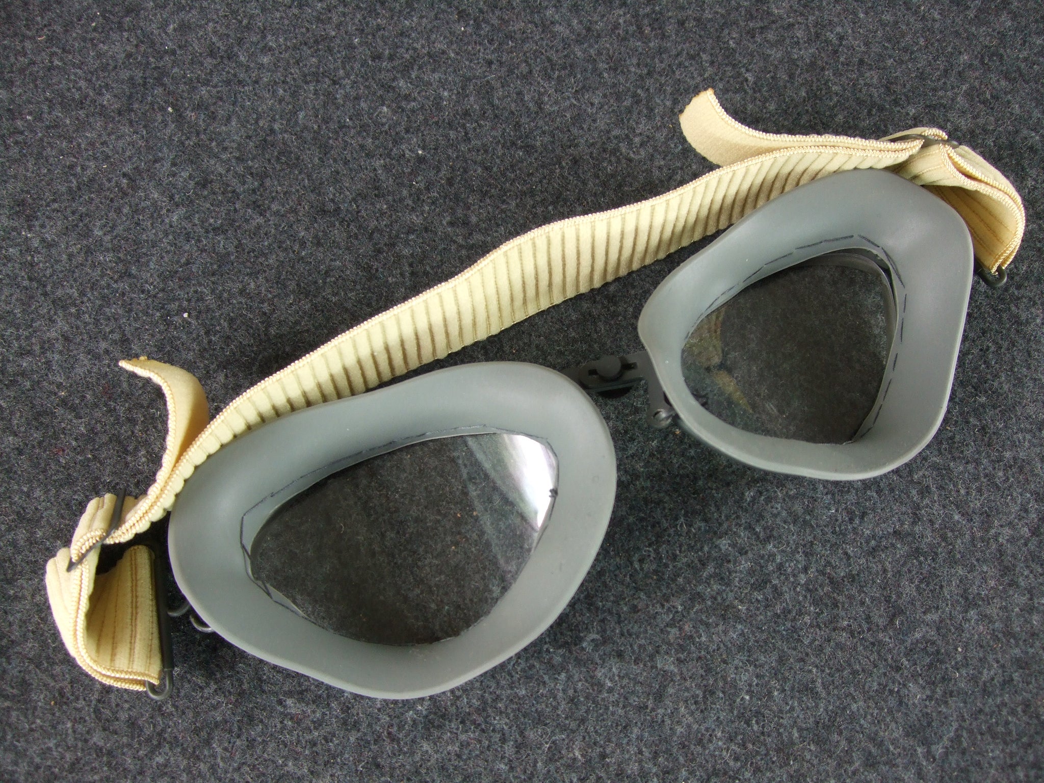 ww2 goggles WW2 German Motorcycle Pilot Aviator Troops Infantry Goggles| Hikimilitariashop
