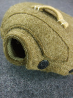 WWII German Afrikakorps Canteen's Canvas Harness + Wool Felt Cover DAK