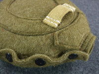 WWII German Afrikakorps Canteen's Canvas Harness + Wool Felt Cover DAK