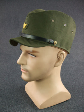WWII JP Army IJA Field Cap Officer Green Gabardine