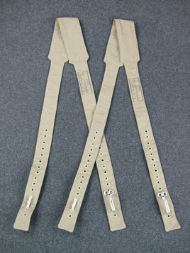 WW2 German Uniform Internal Tunic Support Straps Suspenders & Belt Hooks