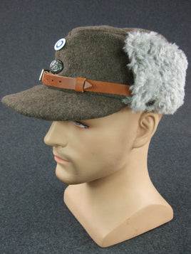 WW1 WW2 Finnish Army Model 1927 M27 Fur Cap Winter
