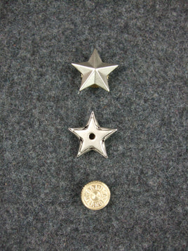 WW2 Italian Royal Army Collar Rank Star X2