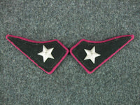 WW2 Italian Royal Army Officer's Collar Rank Star X2