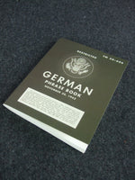 WW2 United States USA English / German Phrase Book TM 30-606 1943