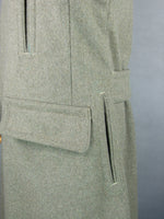 WW1 Italian Light Grey Green Wool Alpini Mounted Troops M1909 Greatcoat Cappotto Presale