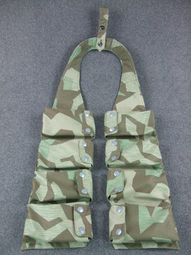 WW2 German Splinter Camo Fallschirmjager FG42 Magazine Bandolier Bandoleer