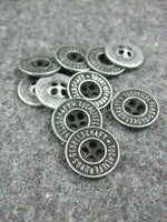 WW1 Imperial Austrian Austro-Hungarian Uniform Zin Buttons 17 mm X 10