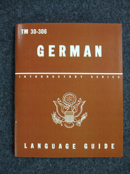 WW2 United States USA English / German Phrase Book TM 30-306