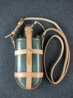 WW1 Austrian Austro-Hungarian M1907 Canteen Leather Strap With Cork Stopper Presale