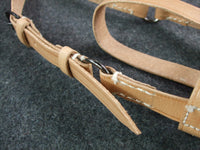 WW1 Austrian Austro-Hungarian M1907 Canteen Leather Strap With Cork Stopper