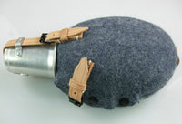 WWII German Luftwaffe LW Canteen, Blue-grey Wool Felt Cover,  Aluminium Cup Set Presale
