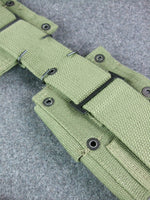 WWII US Army Springfield M1923 Garand Canvas Ammo Belt Green
