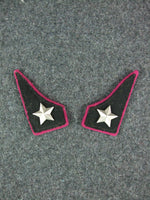 WWII Italy Italian Troops Collar Tabs With Stars