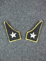 WWII Italy Italian Troops Collar Tabs With Stars