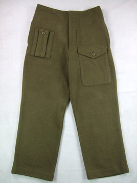 WW2 Great Britain British Army P40 Wool Battle Trousers Pants