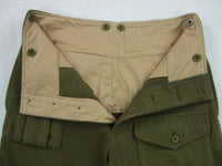 WW2 Great Britain British Army P40 Wool Battle Trousers Pants