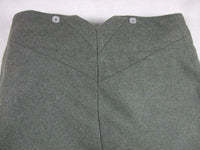 WW1 Austro-Hungarian Imperial K.U.K. Infantry M1910 Field Grey Wool Straight Pantaloons Presale
